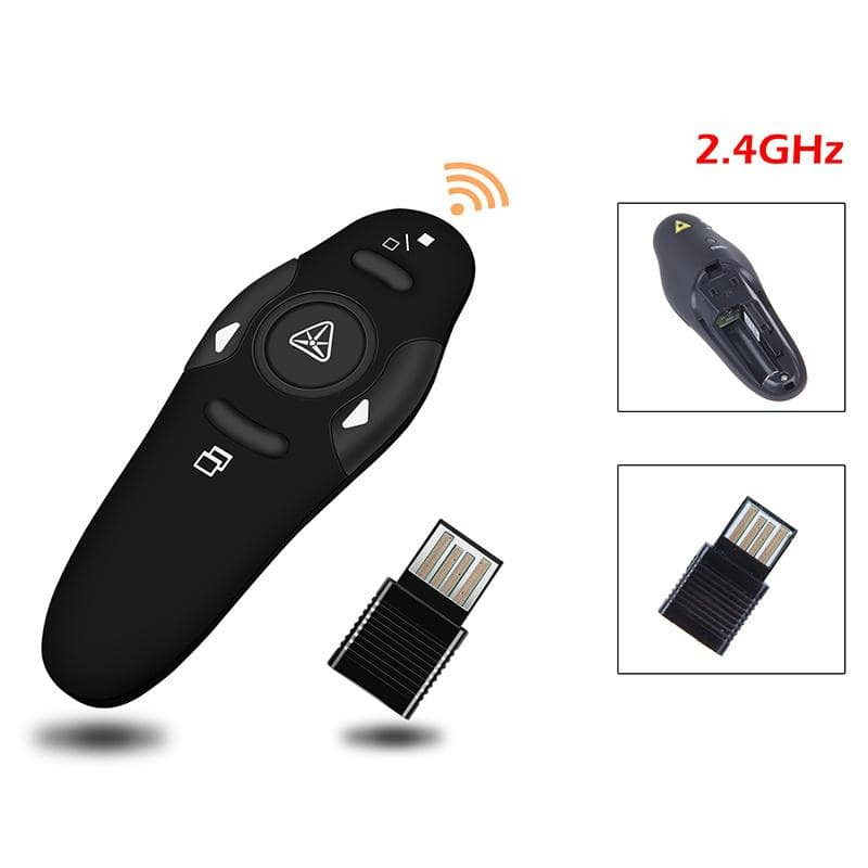 Remote Control for Presentations with Built-in Laser Pointer