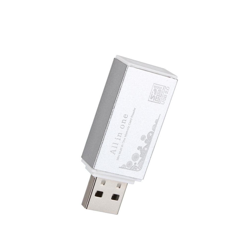 Compact USB Memory Card Reader | 4 in 1