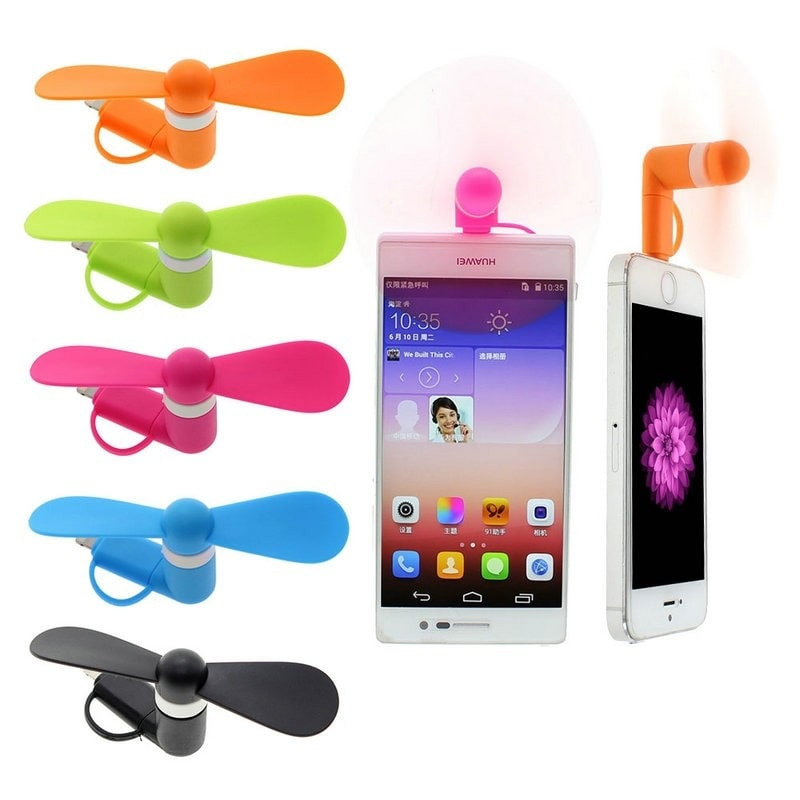 Micro USB / Lightning Fan