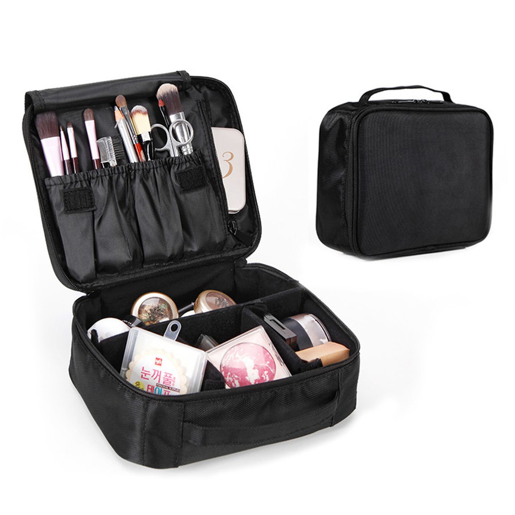 Practical and waterproof vanity case - Black