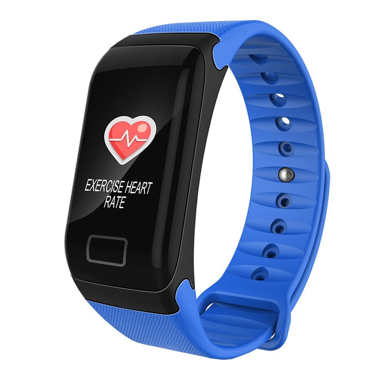 F1 Plus WearFit Activity Tracker mit Farbdisplay - Blau