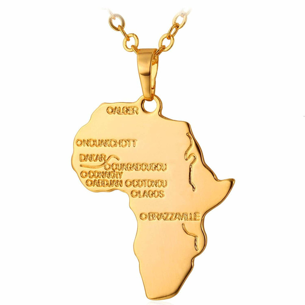 Collier Afrique U7 - Or