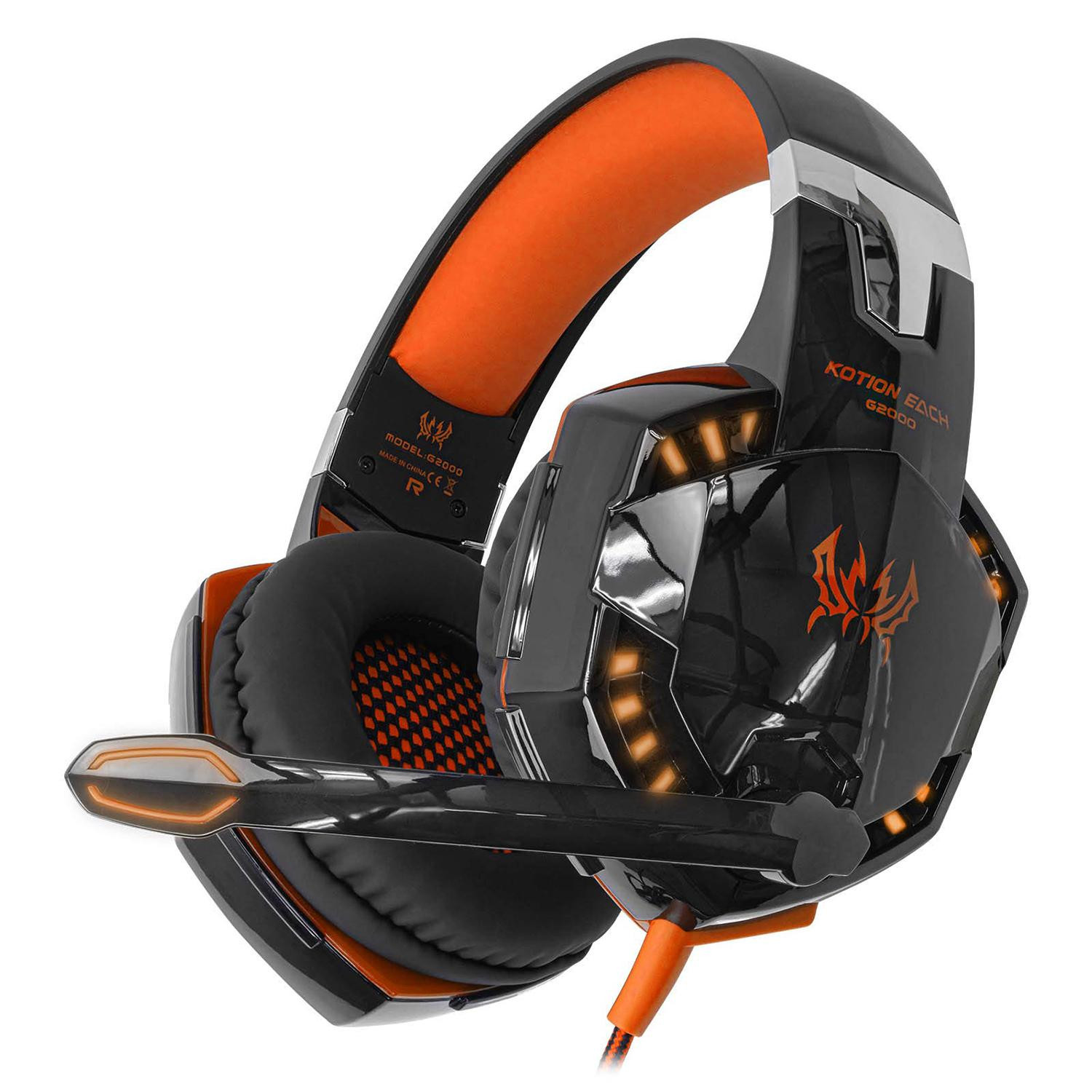G2000 Pro Gaming Headset - Oranje