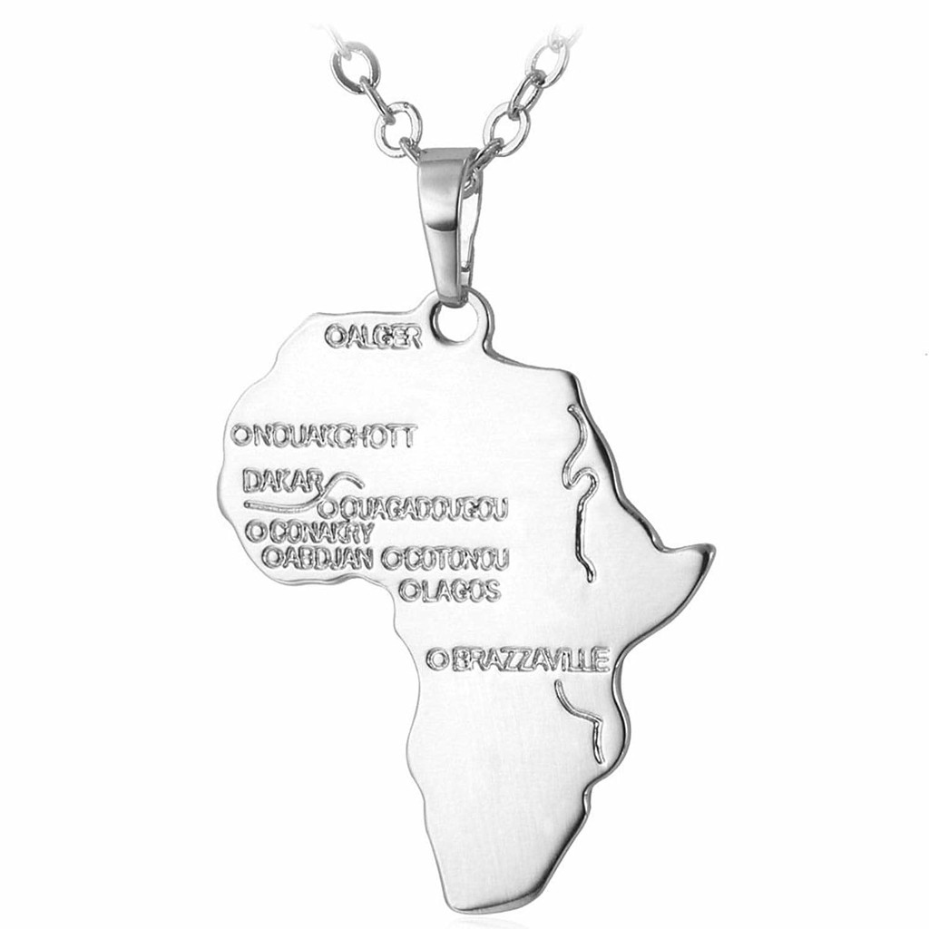 Collana U7 Africa - Argento