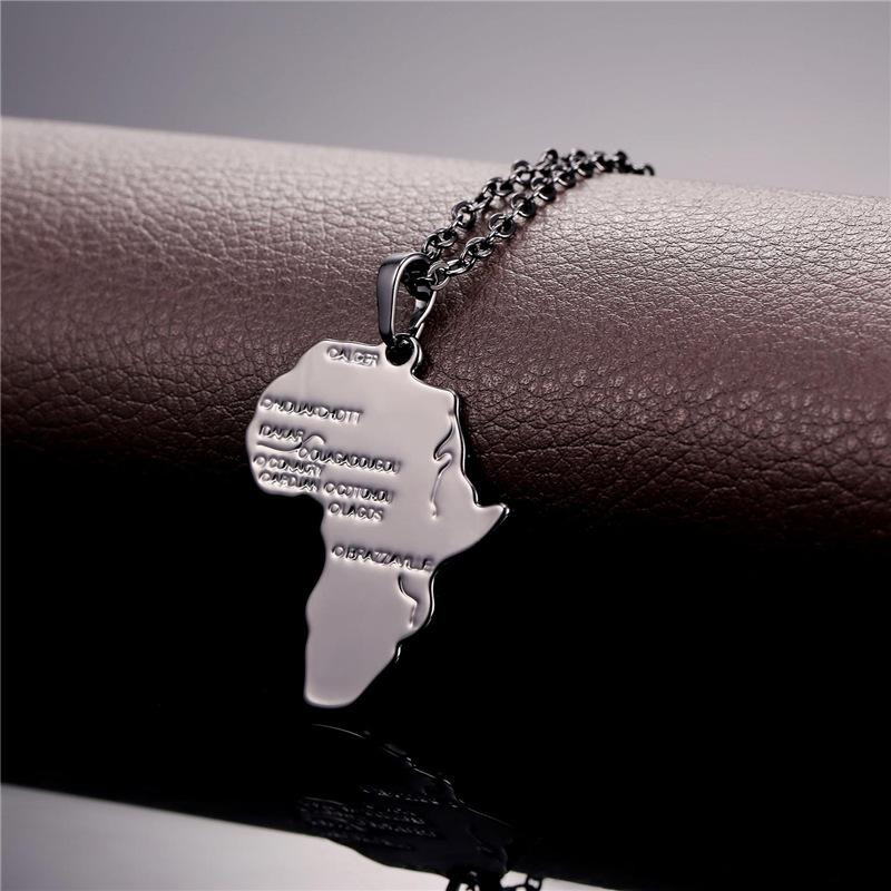 Collier Afrique U7 - Argent