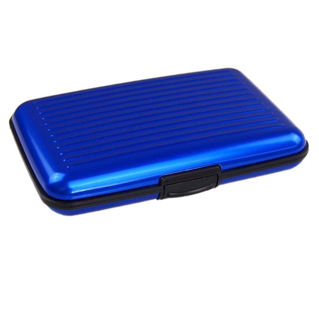 Secure Card Case - Blue
