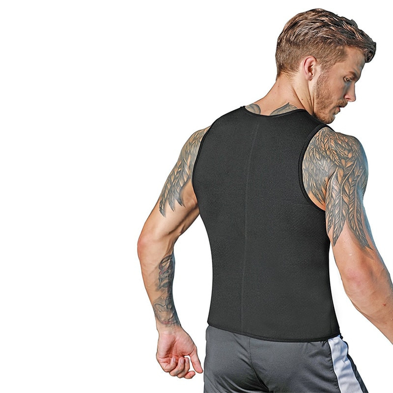 Training Top with sauna effect - Blue