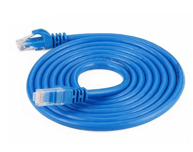 400 cm Cat5e 1000 Mbps Ethernet / Networking Cable - Blue