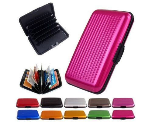 Tarjetero seguro - Azul