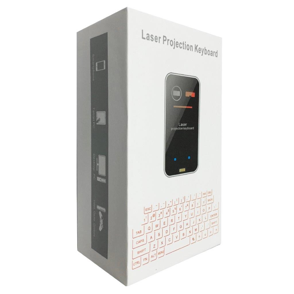 Wireless Laser Keyboard - Black
