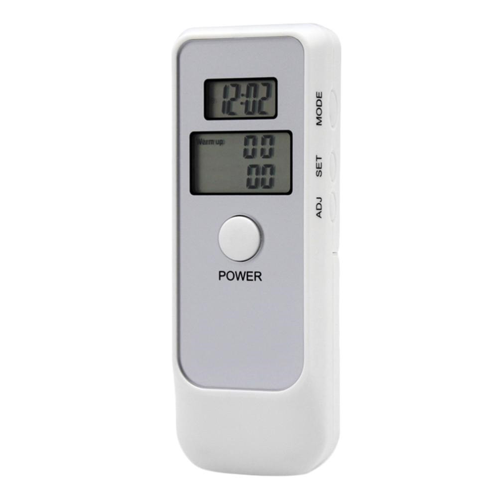 Digital Alcohol Tester With LCD Clock