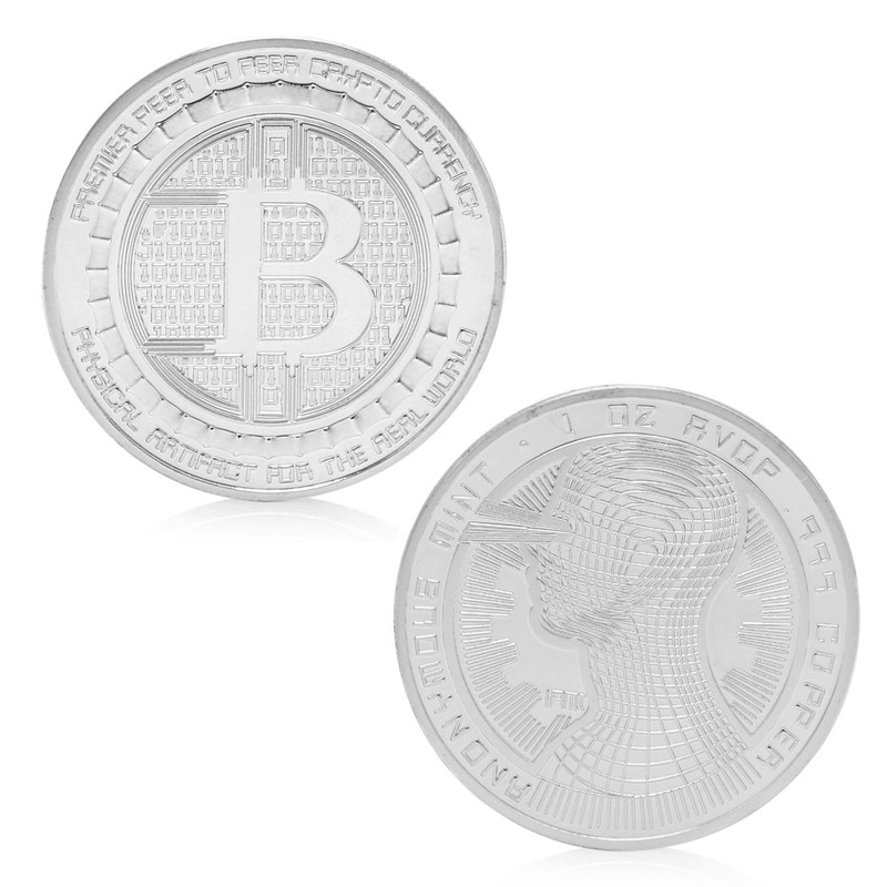 Postriebrené bitcoiny