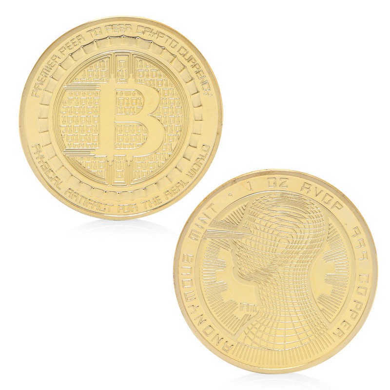 Bitcoin plaqué or