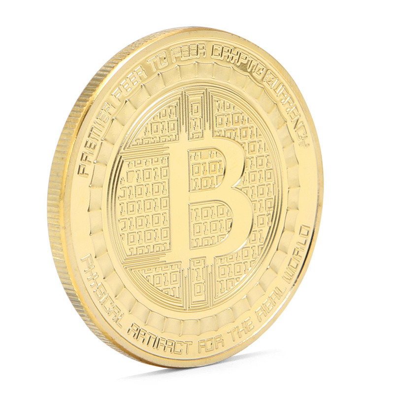 Pozłacane Bitcoin