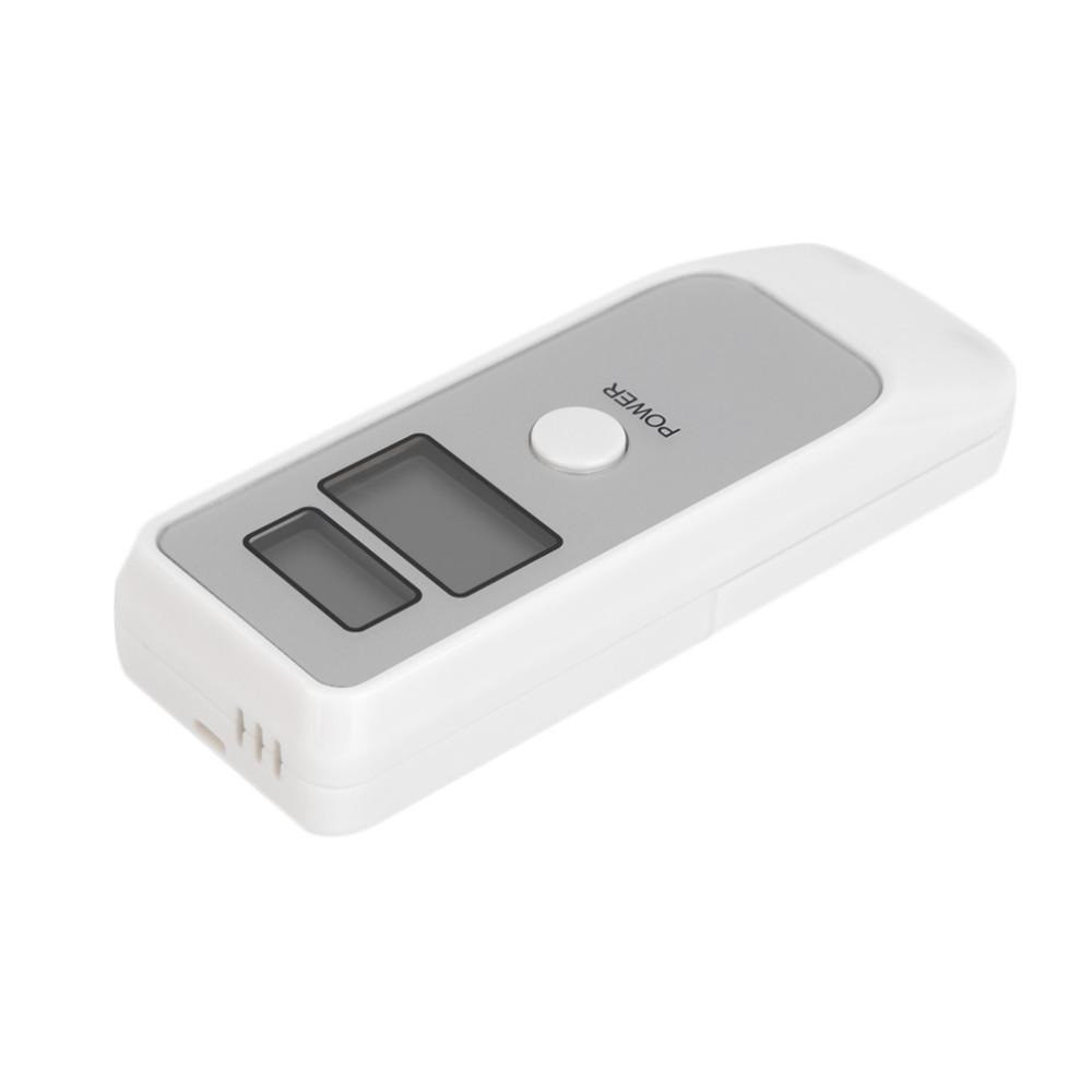 Testador de álcool digital com relógio LCD