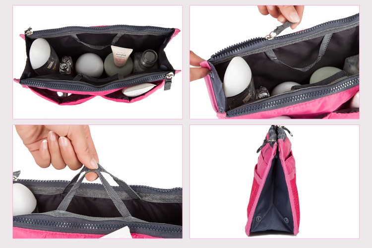 Spacious and leak resistant vanity case
