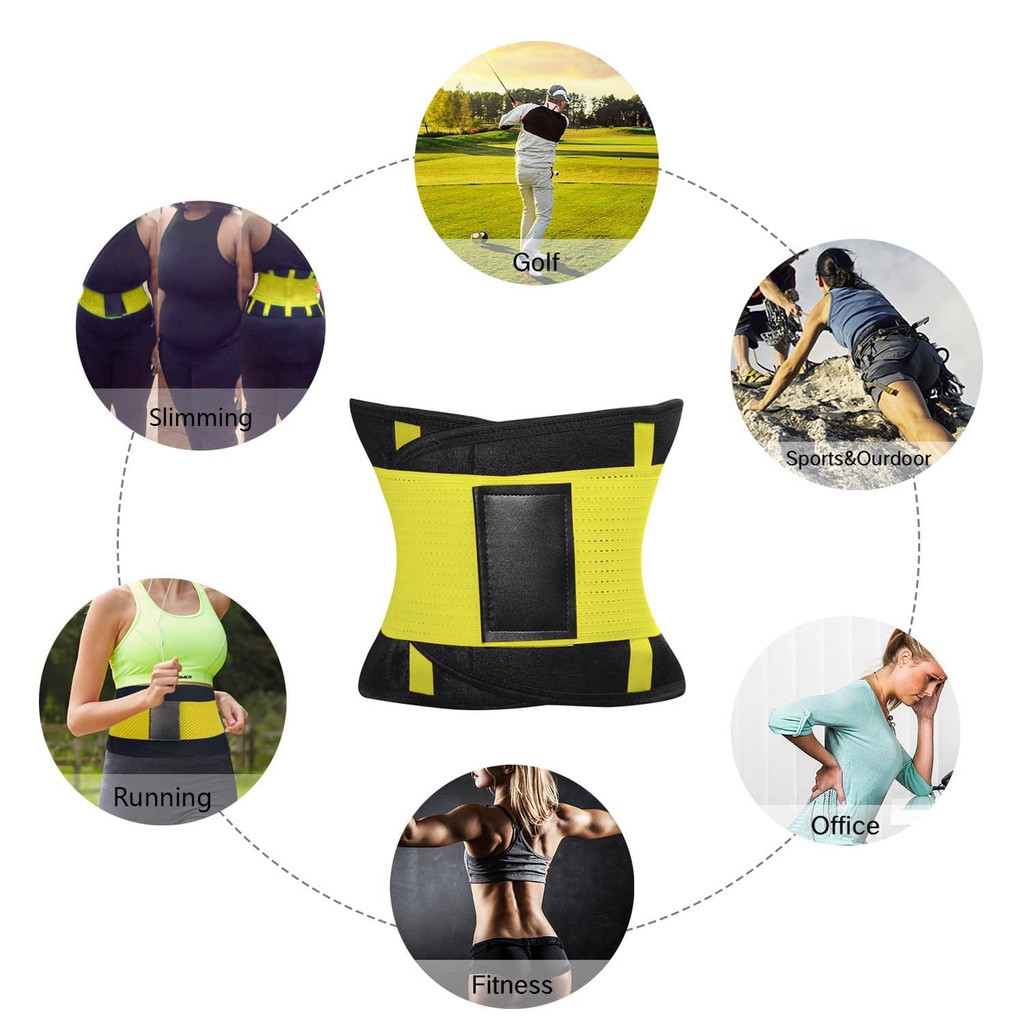 Taille Trainer - Geel