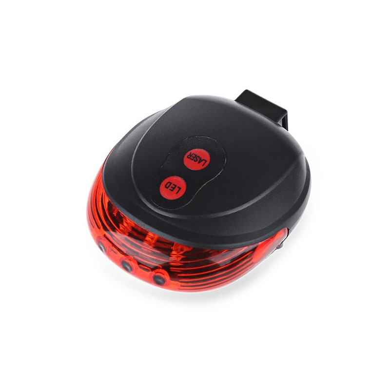 Tail light for Bicycles with Laser light
