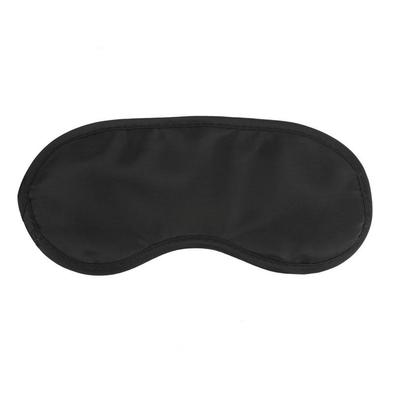 Sleeping Mask with Elastic Bands, Black