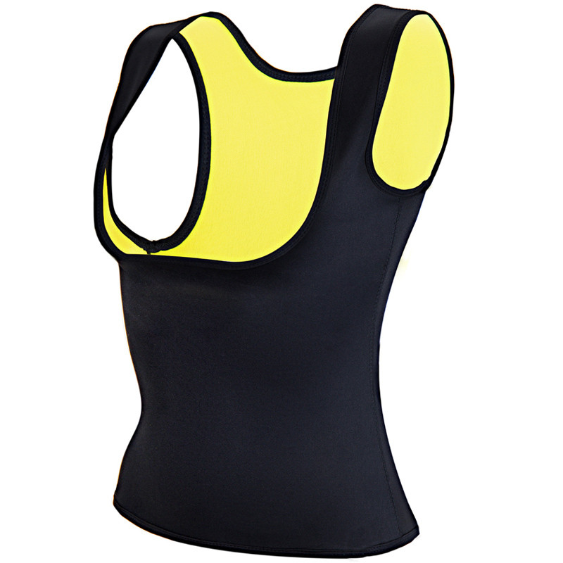 Slimming top for exercise - Yellow