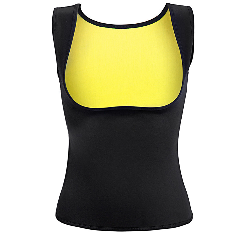 Slimming top for exercise - Yellow
