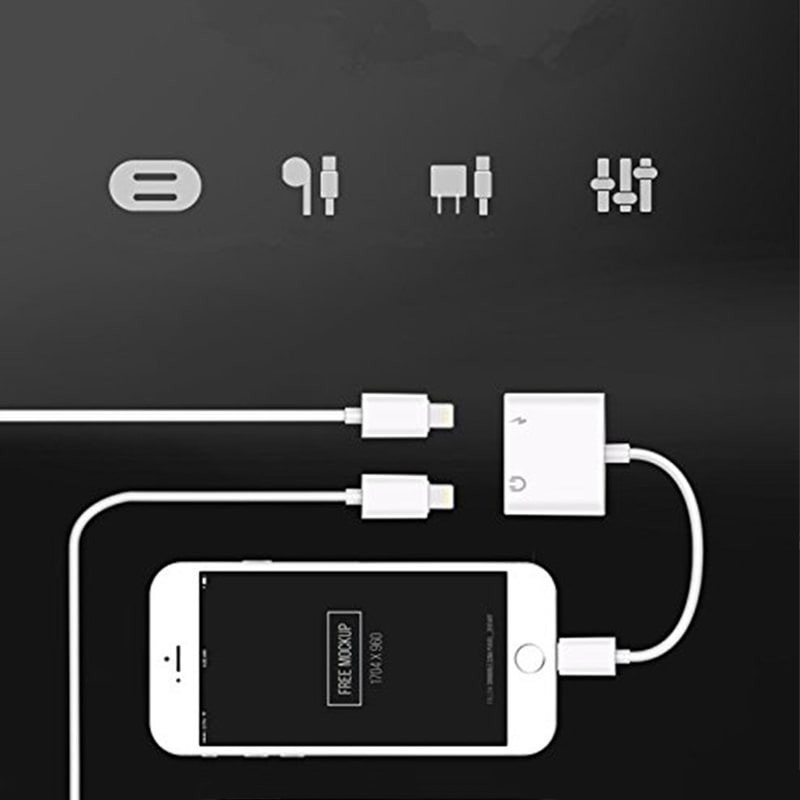 Splitter kompatibel mit Apple - 2x Lightning