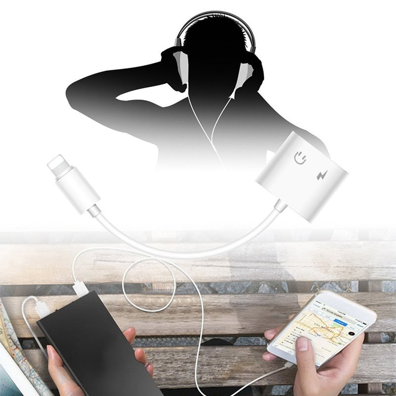 Divisor compatível com Apple - 2x Lightning