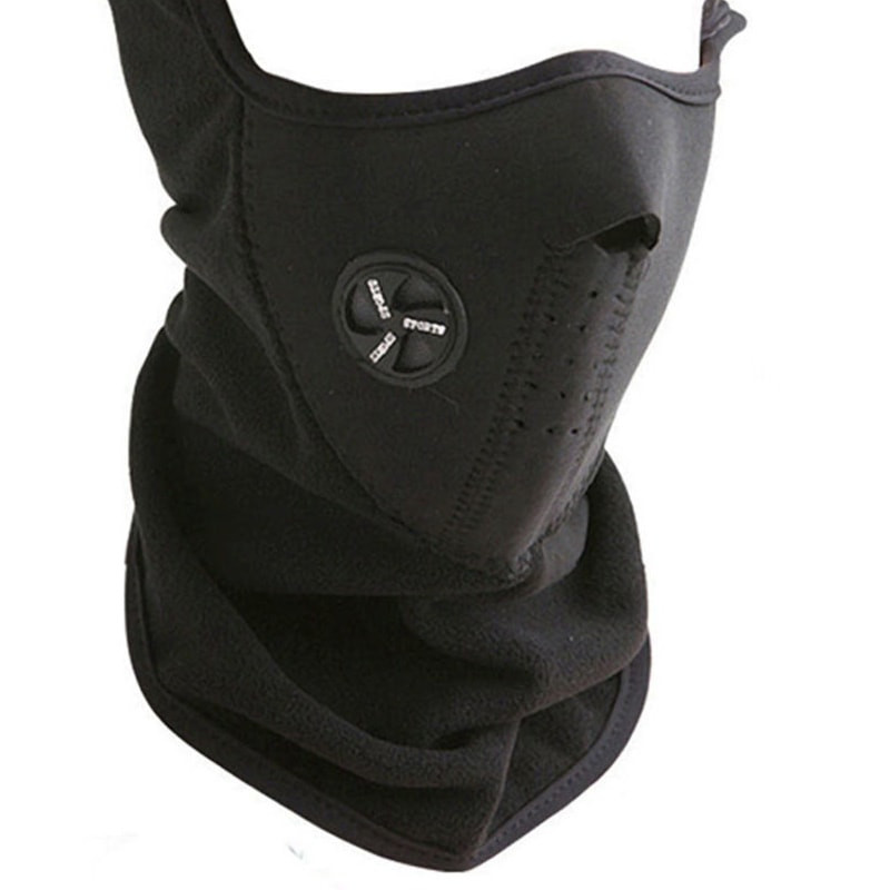 Semimaschera in Neoprene - Nera
