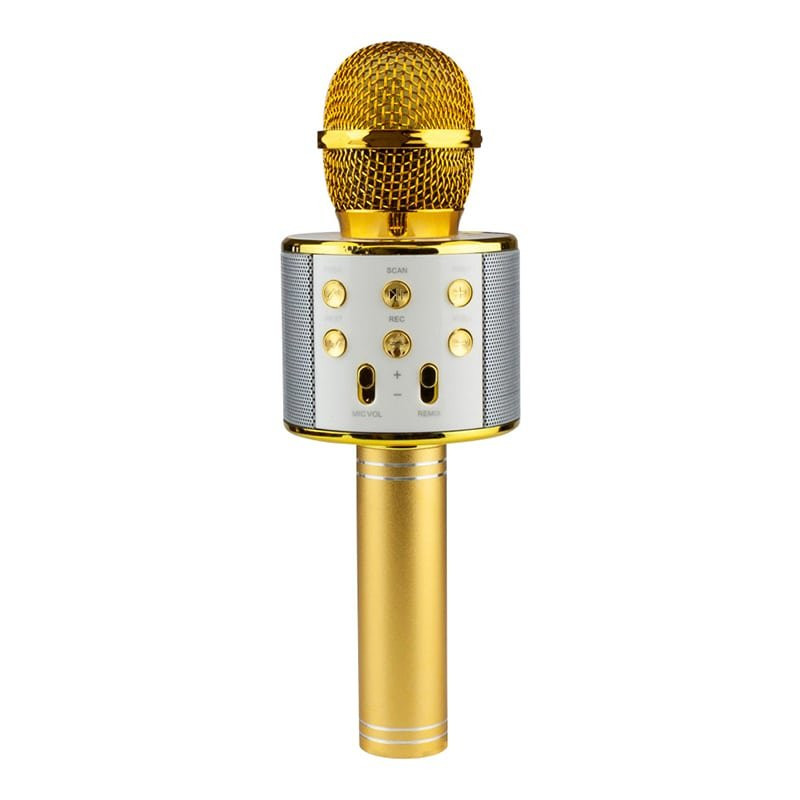 KTV - Microfono Karaoke Wireless - Oro