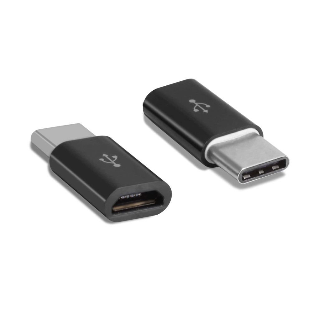 Adaptador Micro-USB a USB-C-Negro