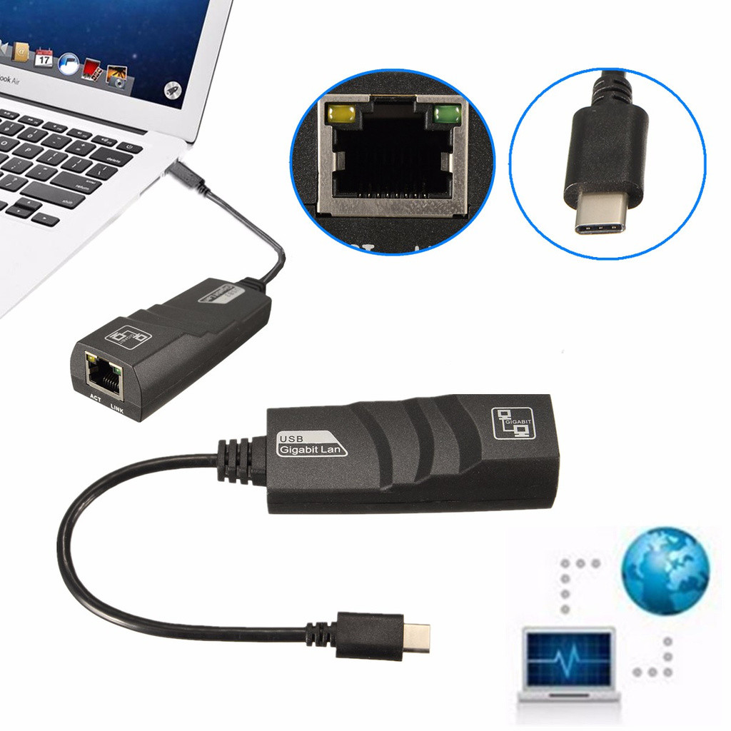 USB-C-zu-Ethernet-Adapter