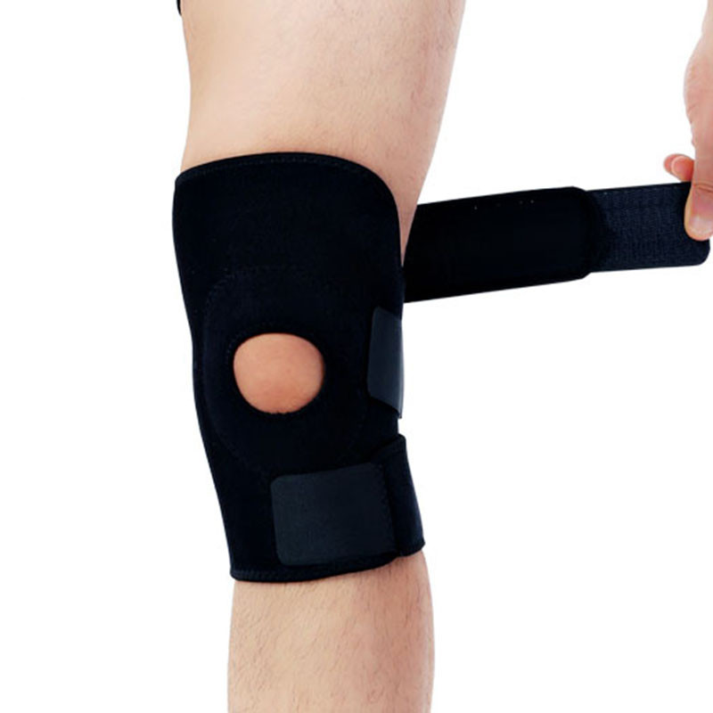 Adjustable knee pad for support