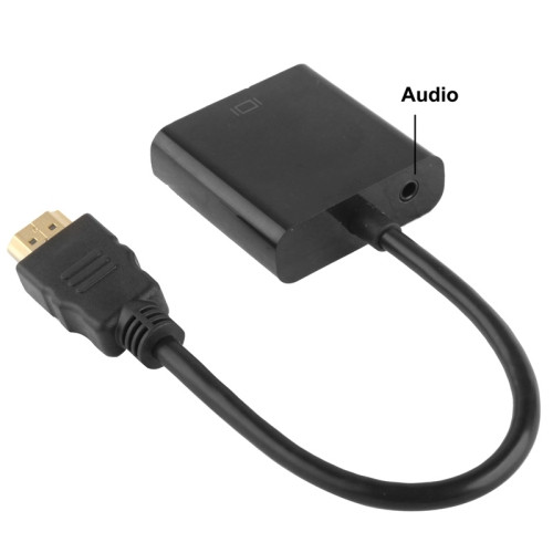 HDMI to VGA Adapter with Audio Input