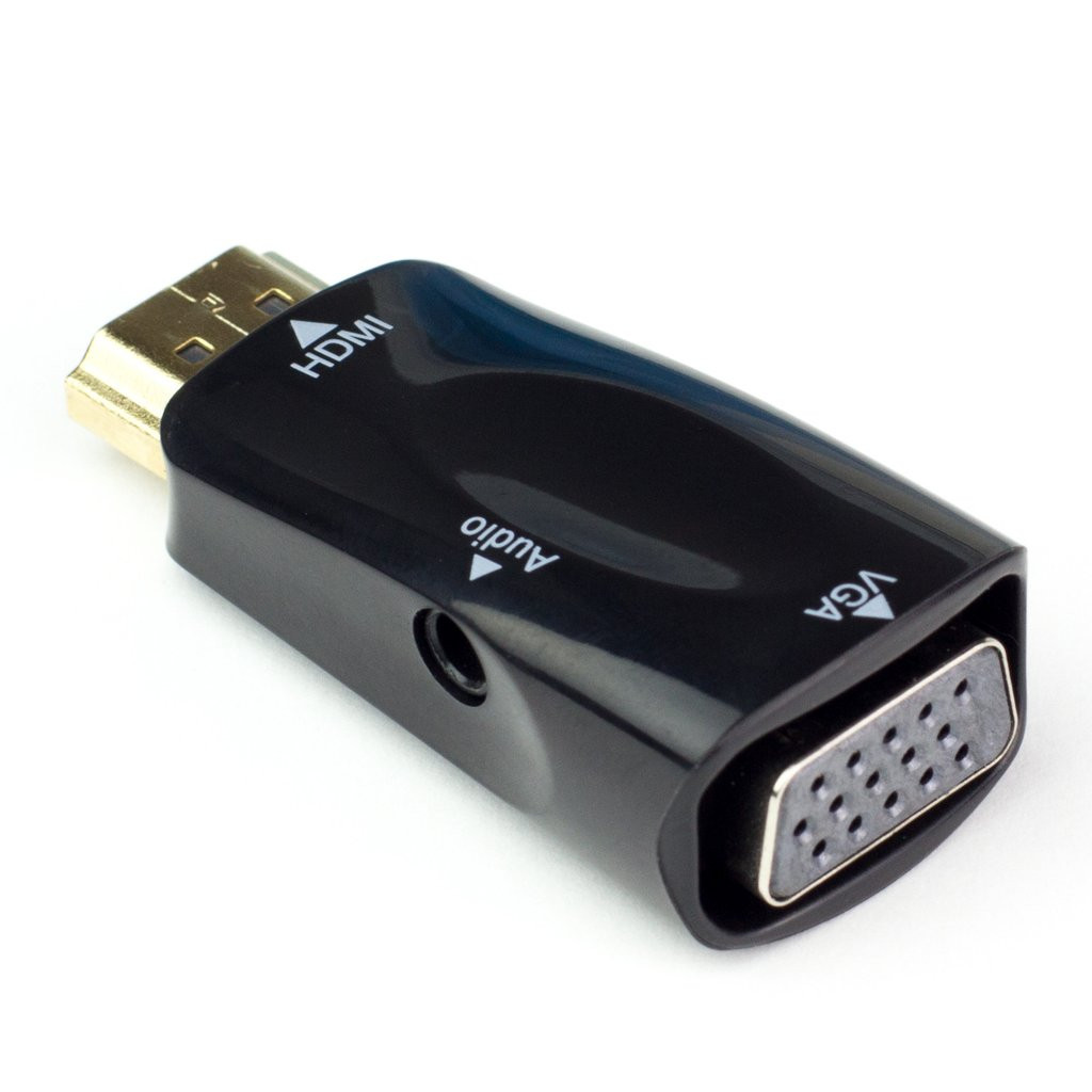 HDMI to VGA Adapter with Audio Input