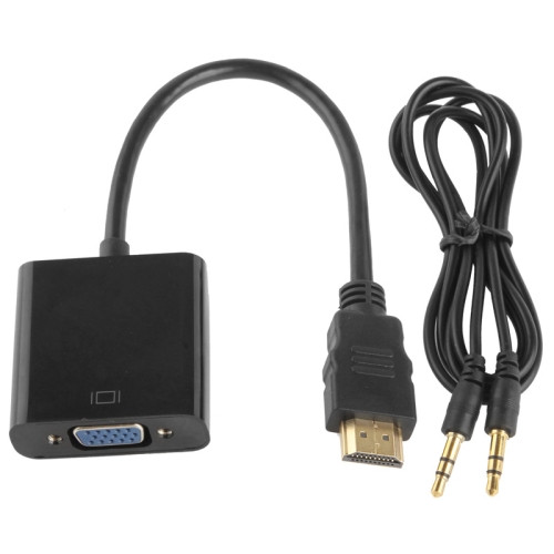 HDMI to VGA Adapter with Audio Input