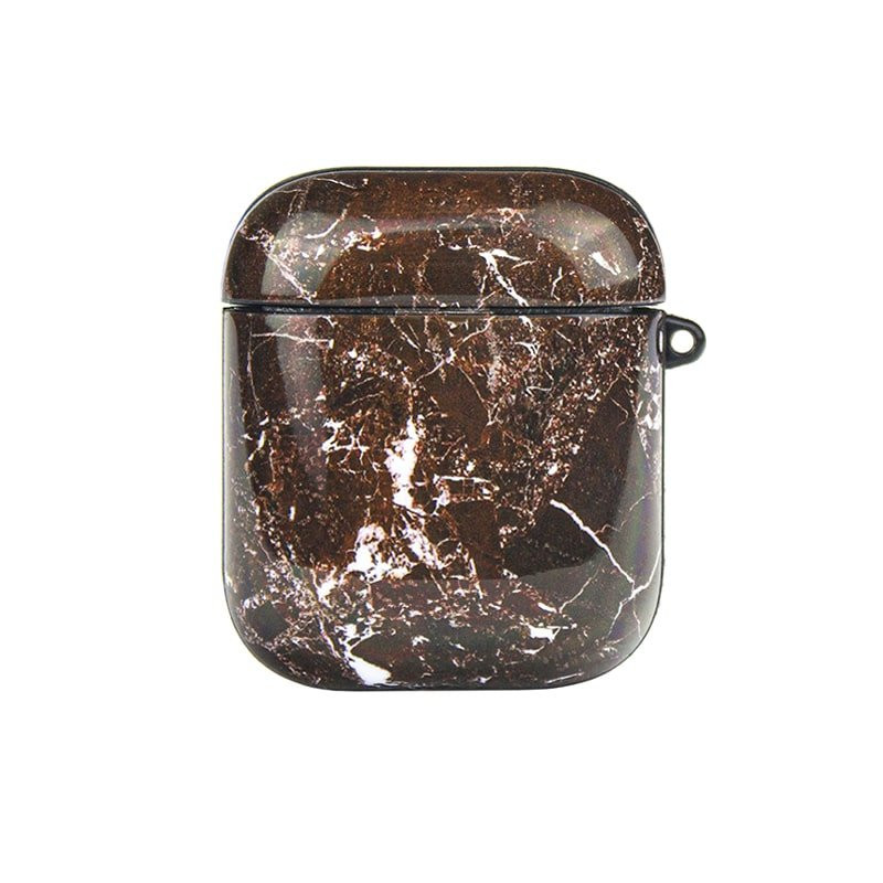 Protective Case for AirPods - Brown Marble
