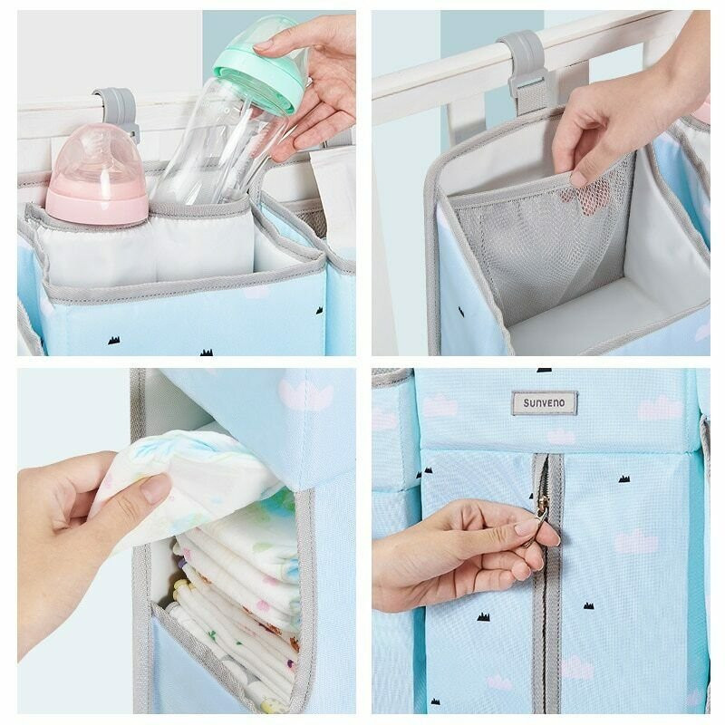 Organizer da appendere per bambini - blu