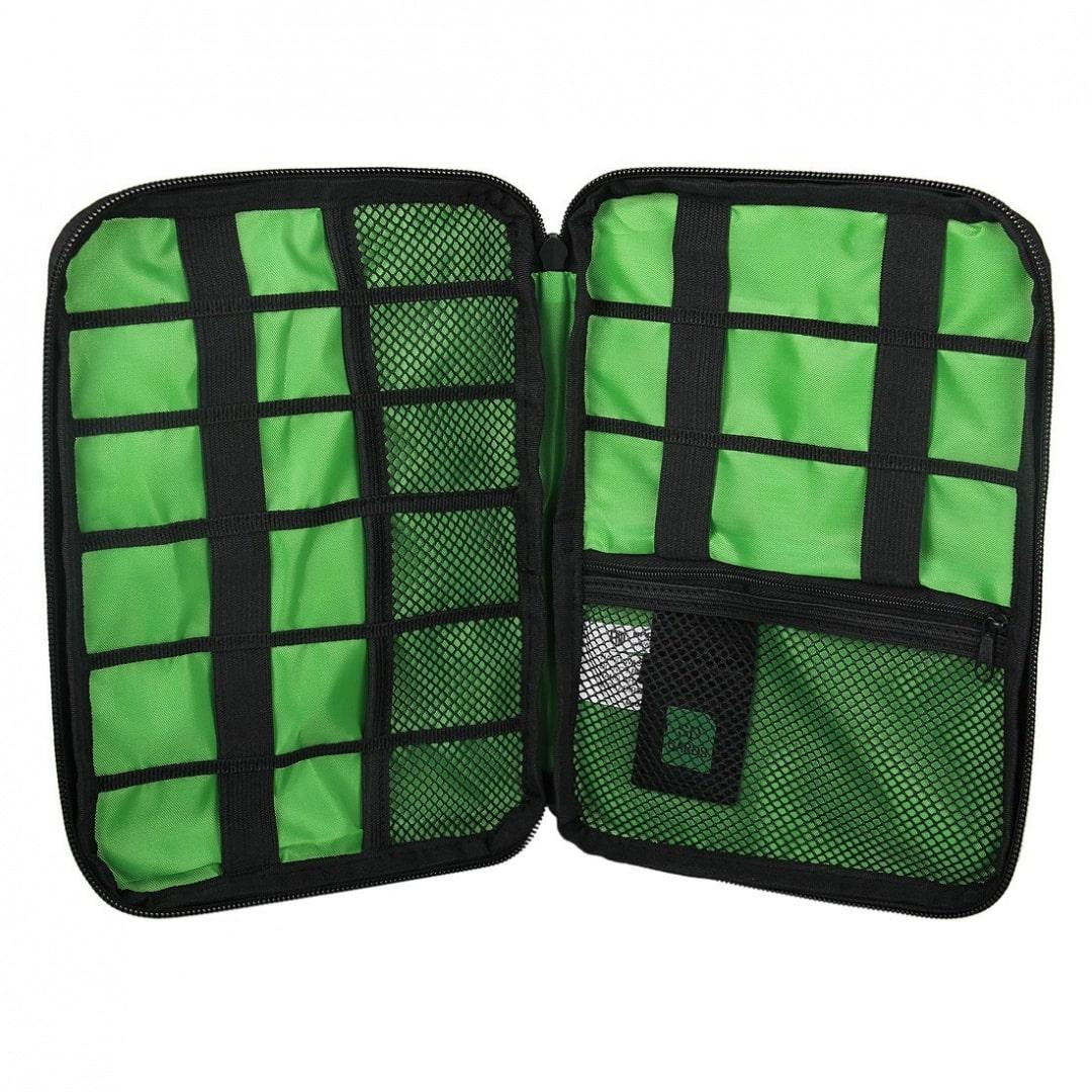 Bolsa para guardar cabos e eletrônicos - Laranja