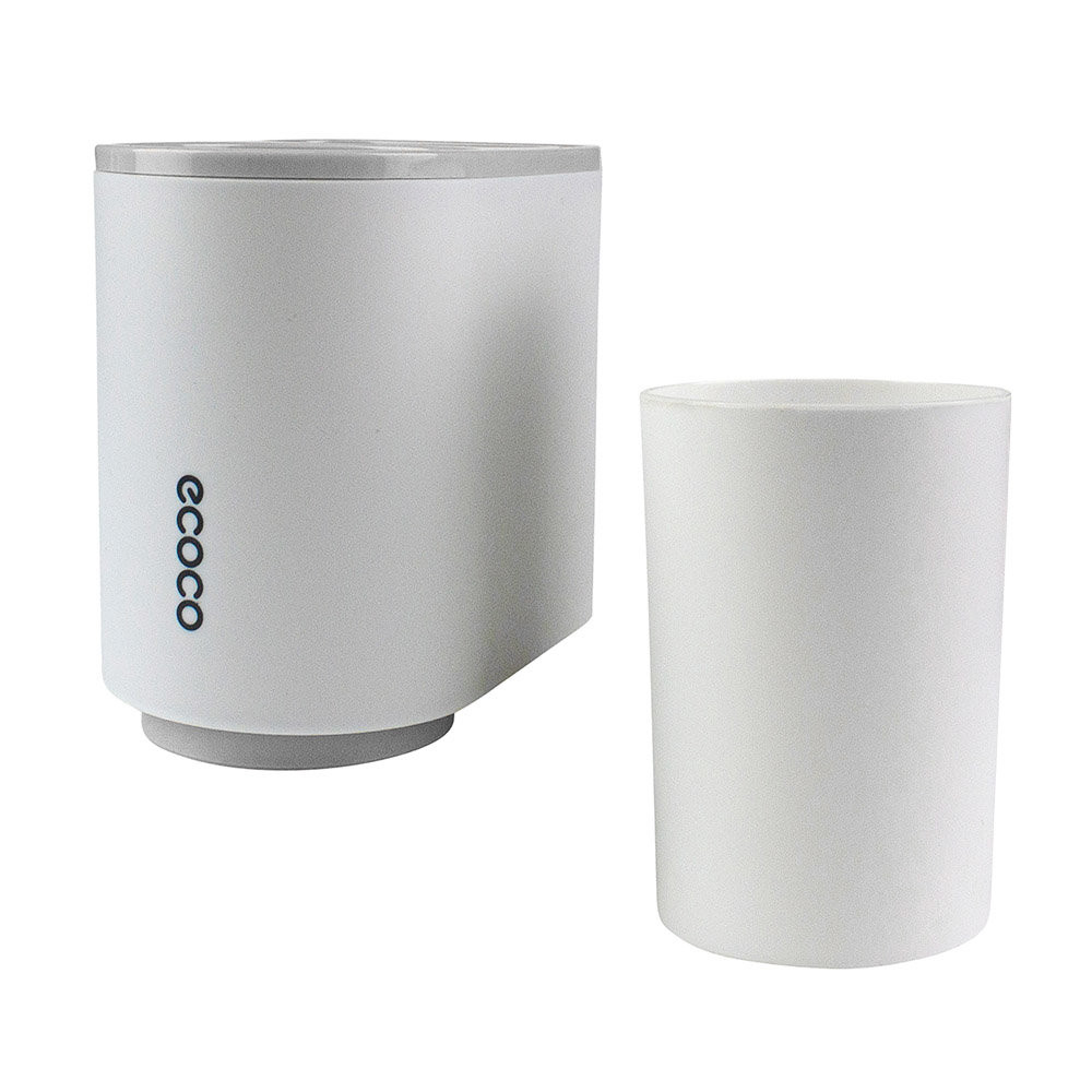 Ecoco, Wallmounted toothbrush holder - Grey