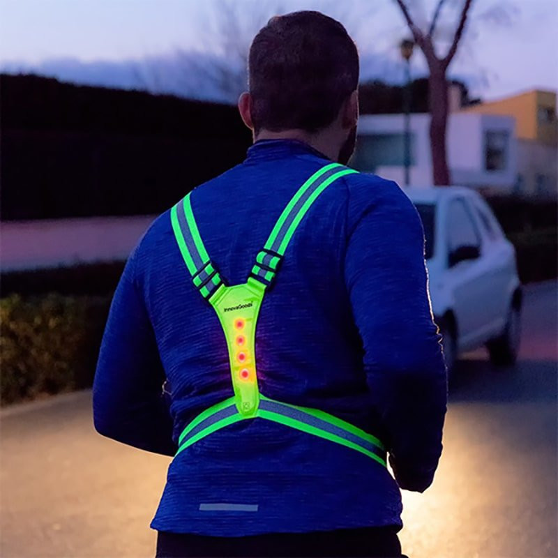 Reflective vest for exercise