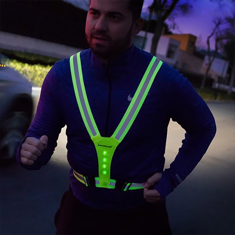 chaleco reflectante para hacer ejercicio