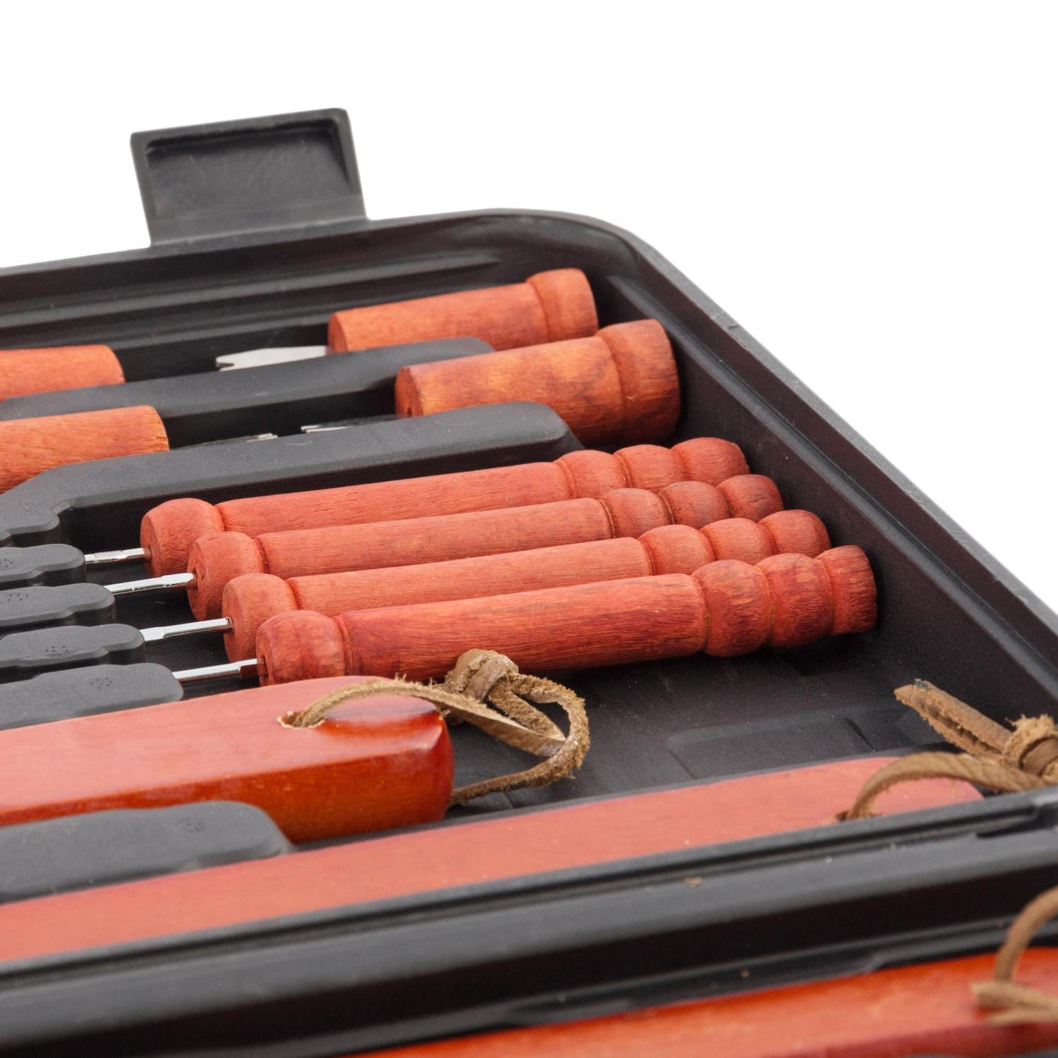 BBQ-set, 18 pieces