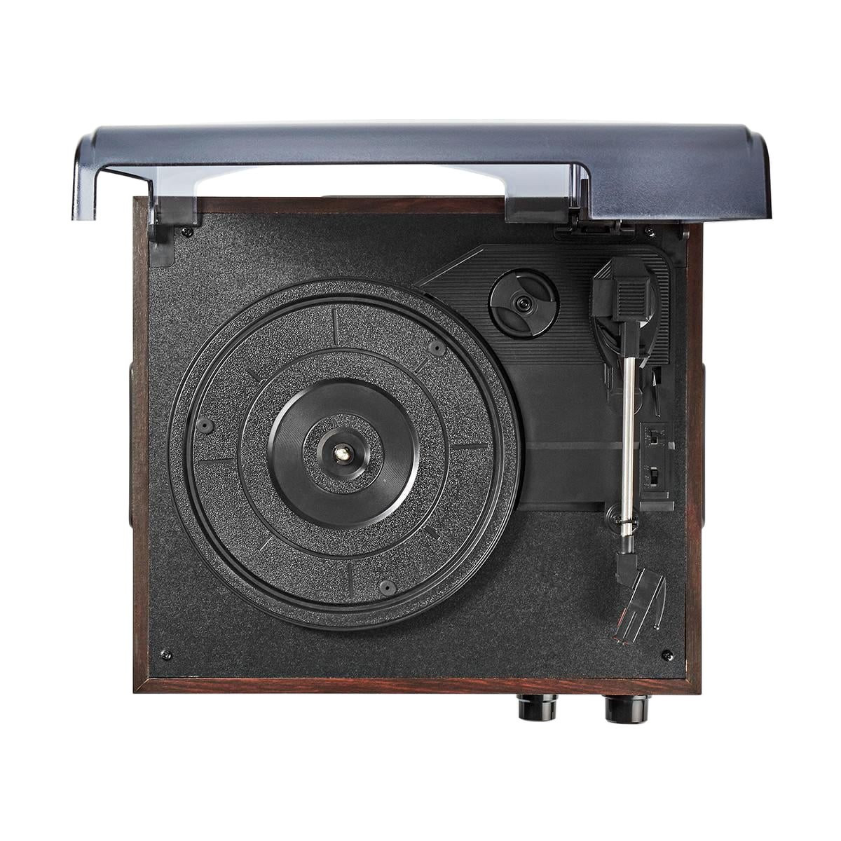 Turntable with built-in speakers