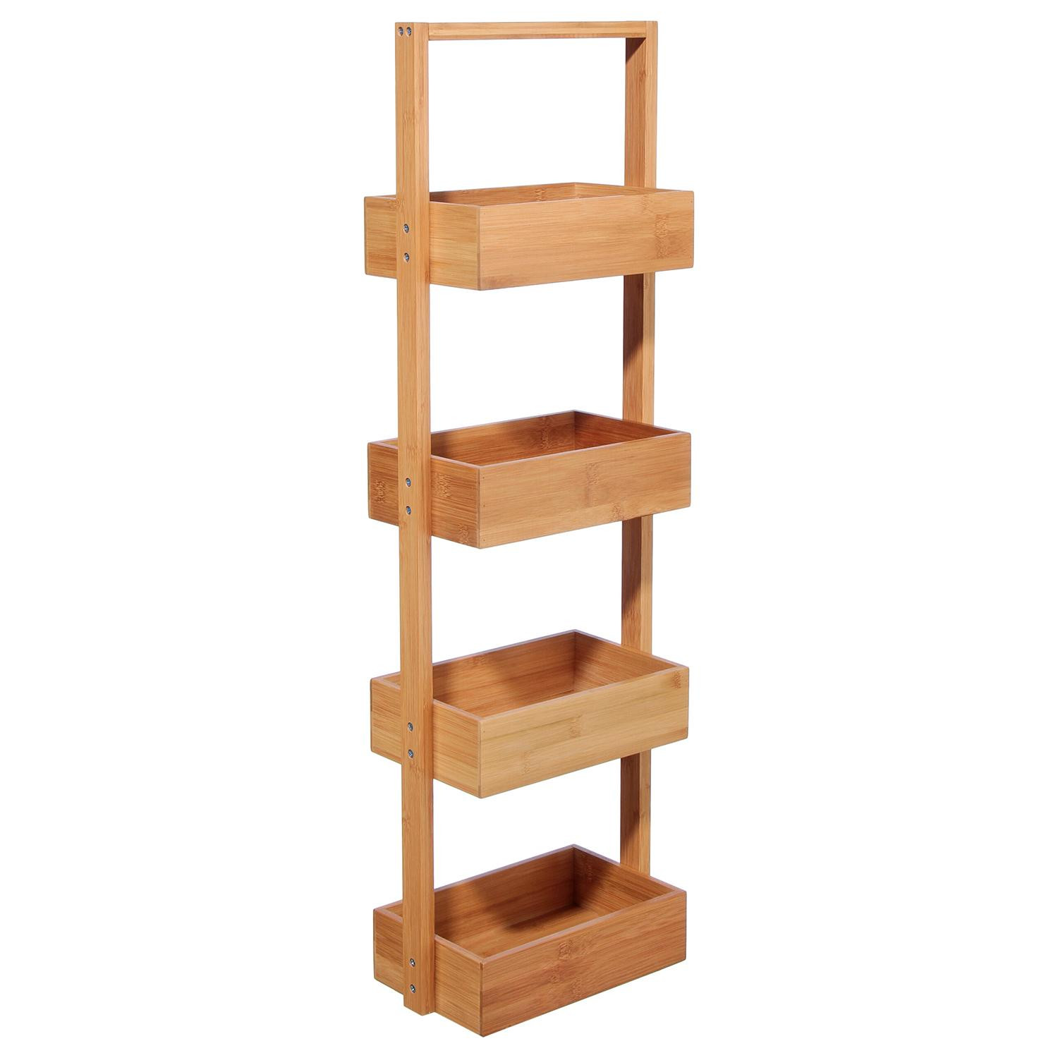 Opbergplank, Bamboe - 4 planken