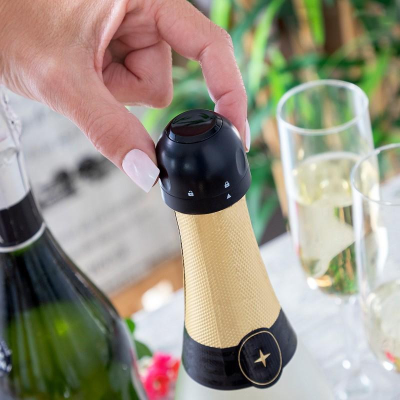 2x Sealer for Champagne bottles