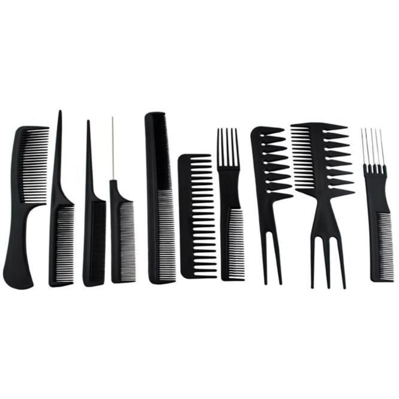 10x Hairdressing combs