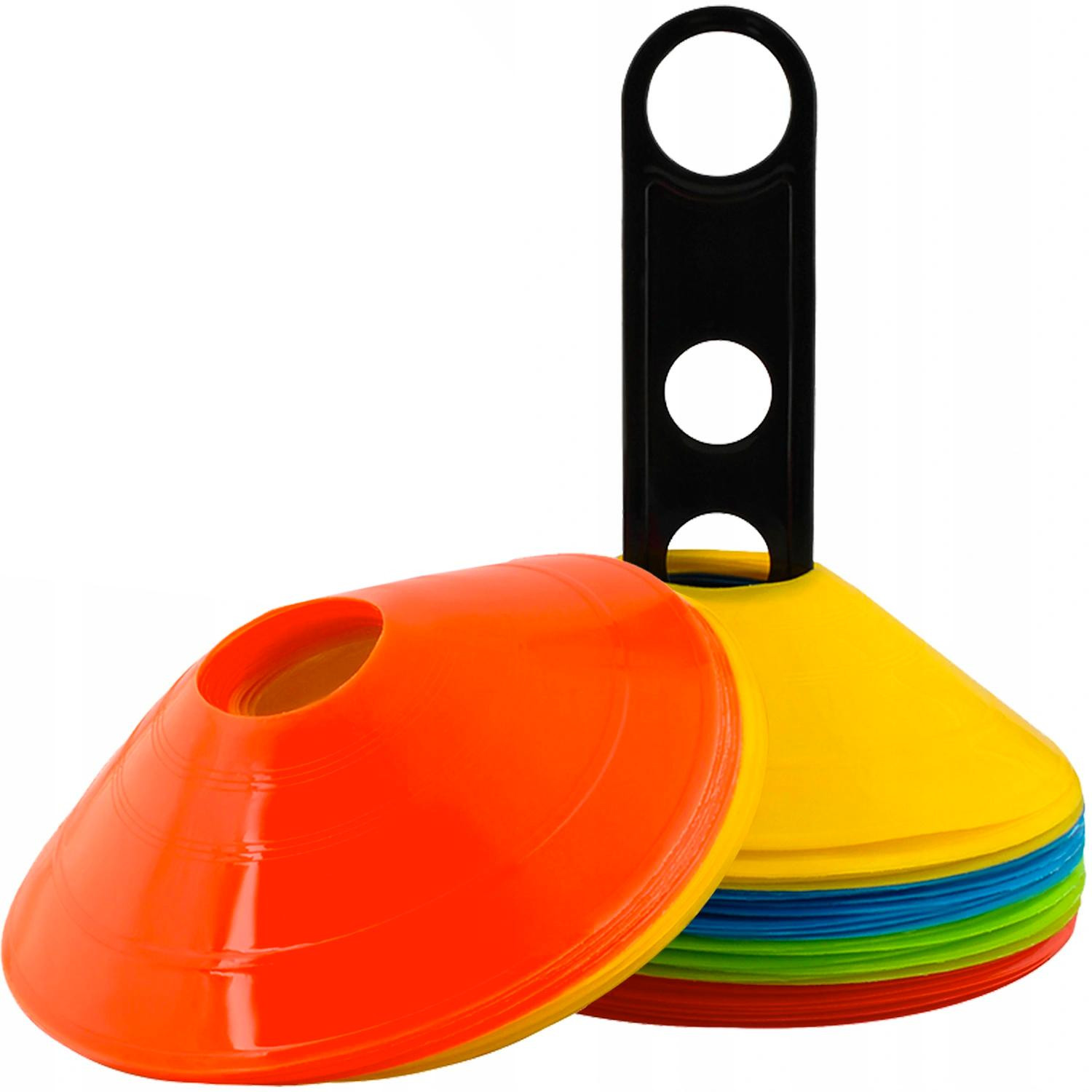 50 x Multicolored Training Cones