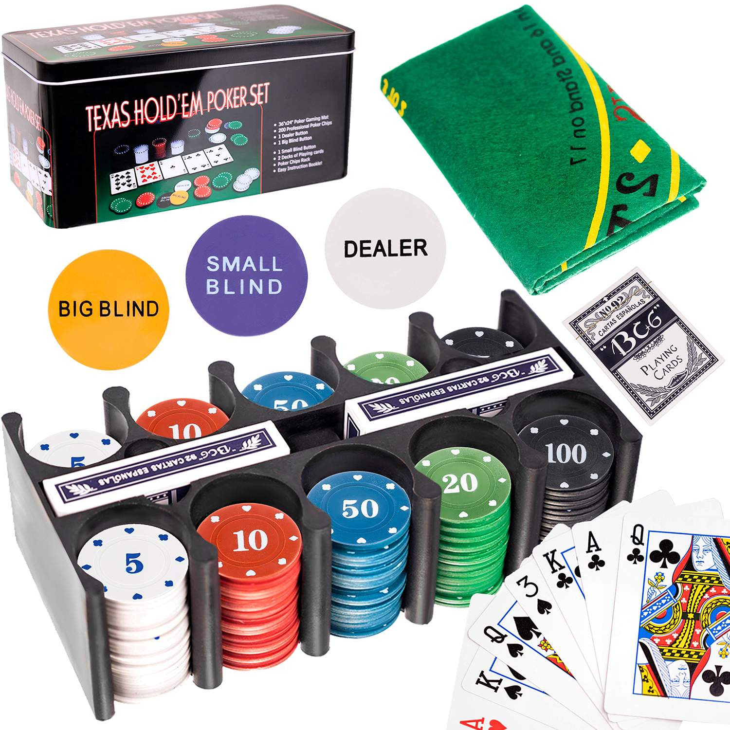 Poker Set - Texas Holdem