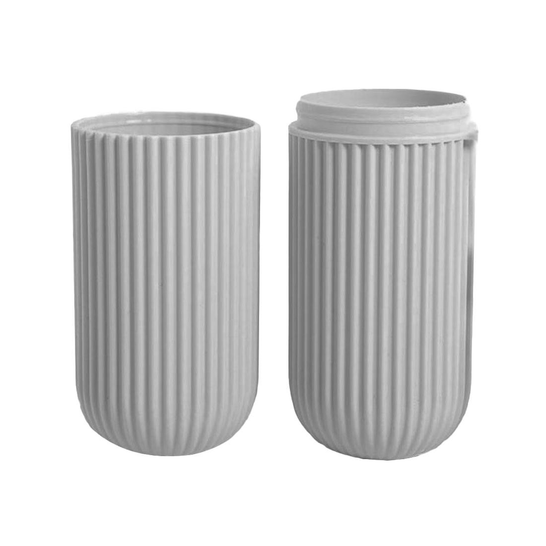 Travel Container för Toothbrush - Grey