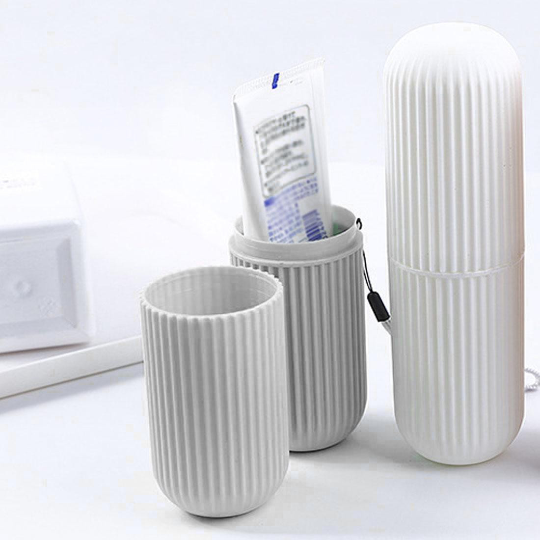Travel Container för Toothbrush - White